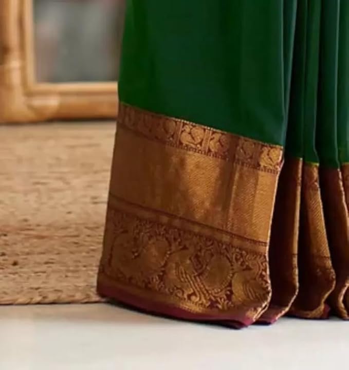 Kanjivaram Jacquard, Art Silk Saree