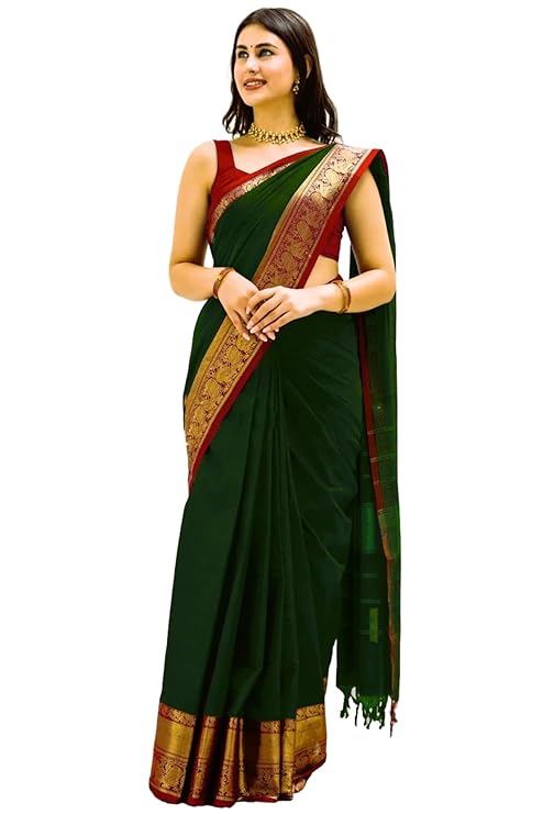 Kanjivaram Jacquard, Art Silk Saree