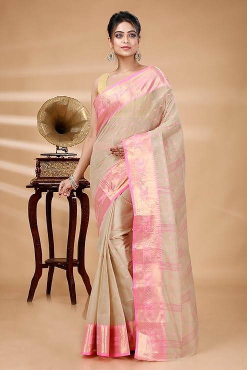 Bengali Tant Saree