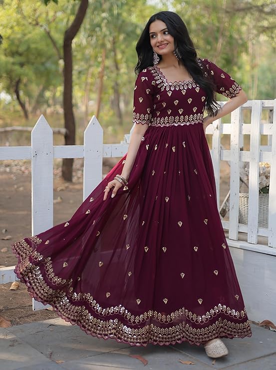 Anarkali Gown