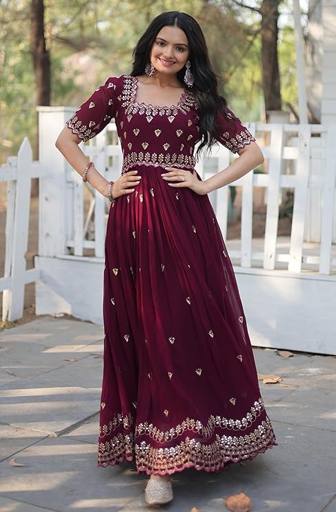 Anarkali Gown