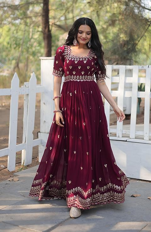 Anarkali Gown