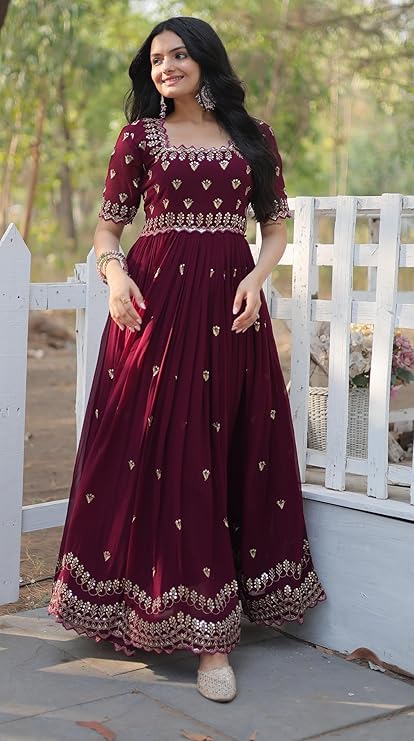 Anarkali Gown
