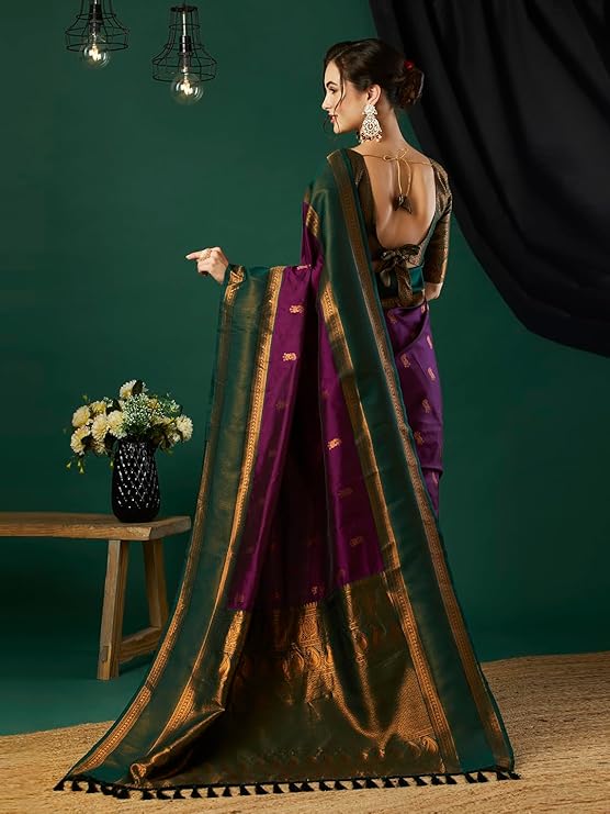 Tara Banarasi Sarees with Border