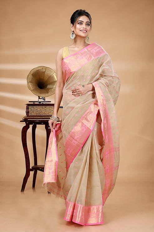 Bengali Tant Saree