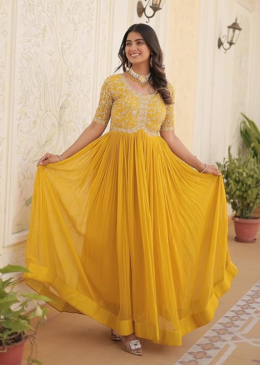 Anarkali Gown