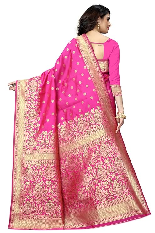 Kanjivaram Silk Saree With Blouse Piece