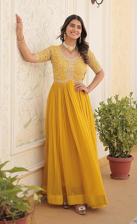 Anarkali Gown