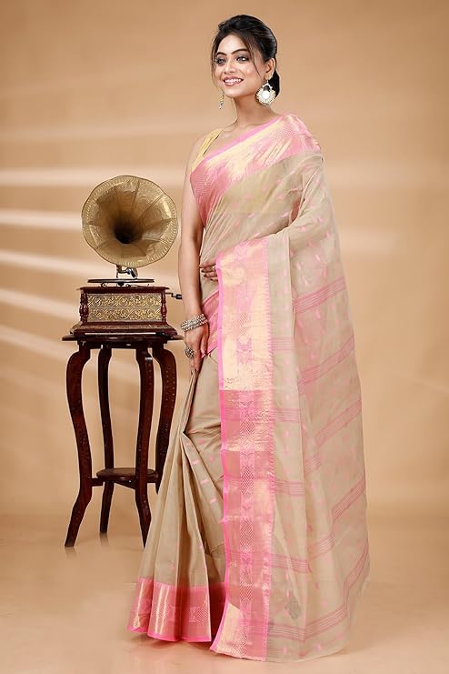 Bengali Tant Saree