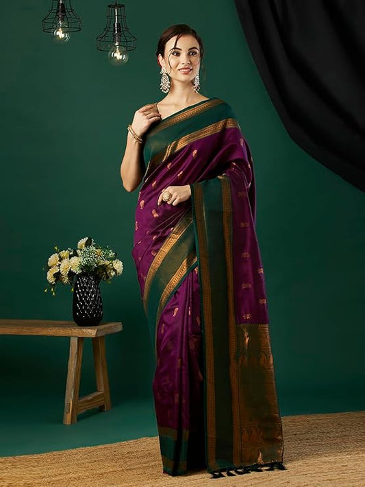 Tara Banarasi Sarees with Border