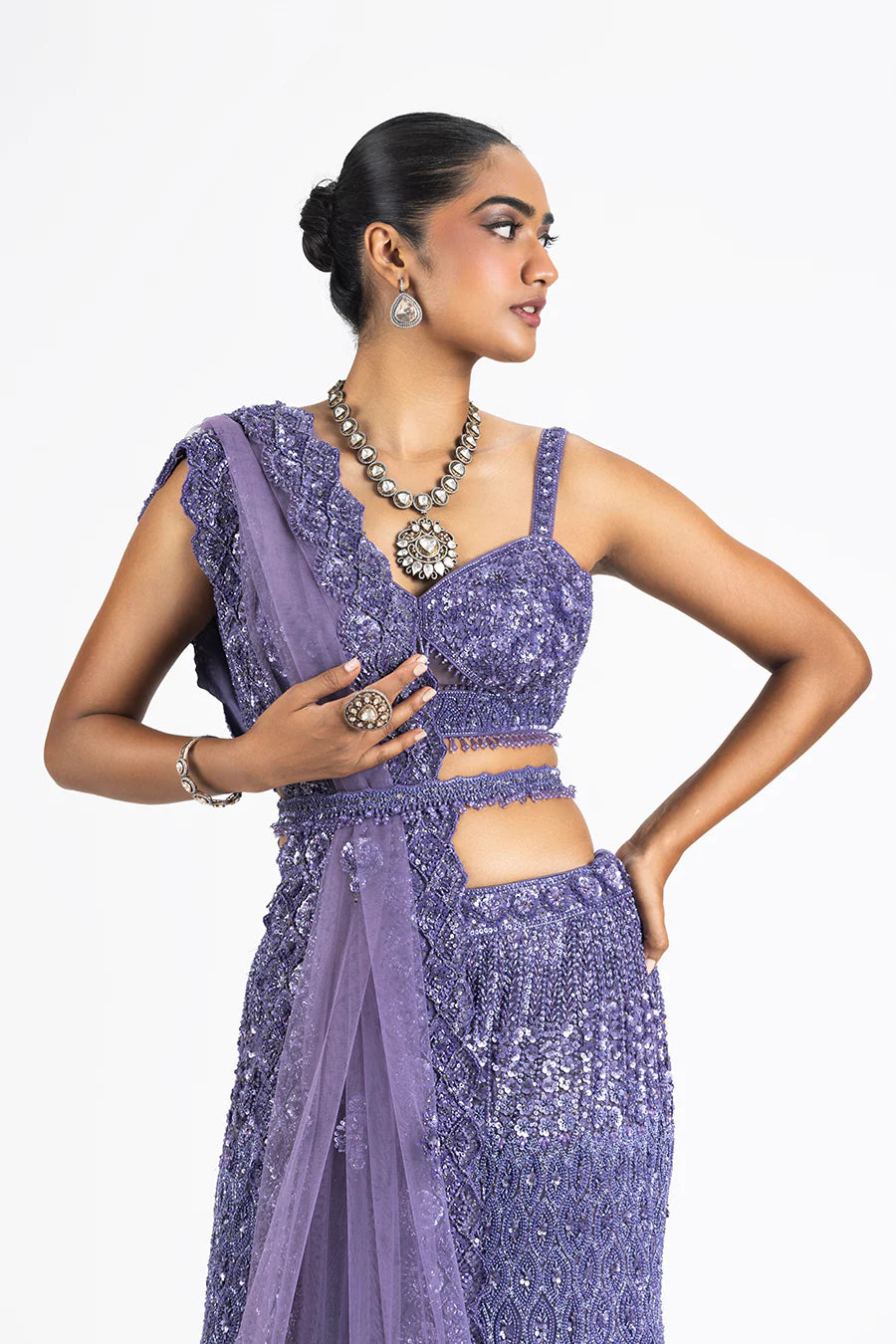 FISHTAIL LEHENGA SET